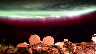 Astronaut Scott Kelly Had The Best View of Last Night's Bonkers Aurora
